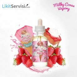 milky cones vapory strawberry shotcake