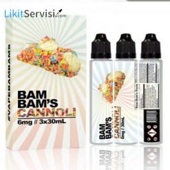 Bam Bam’s Cannoli 3x30ml likit fiyat